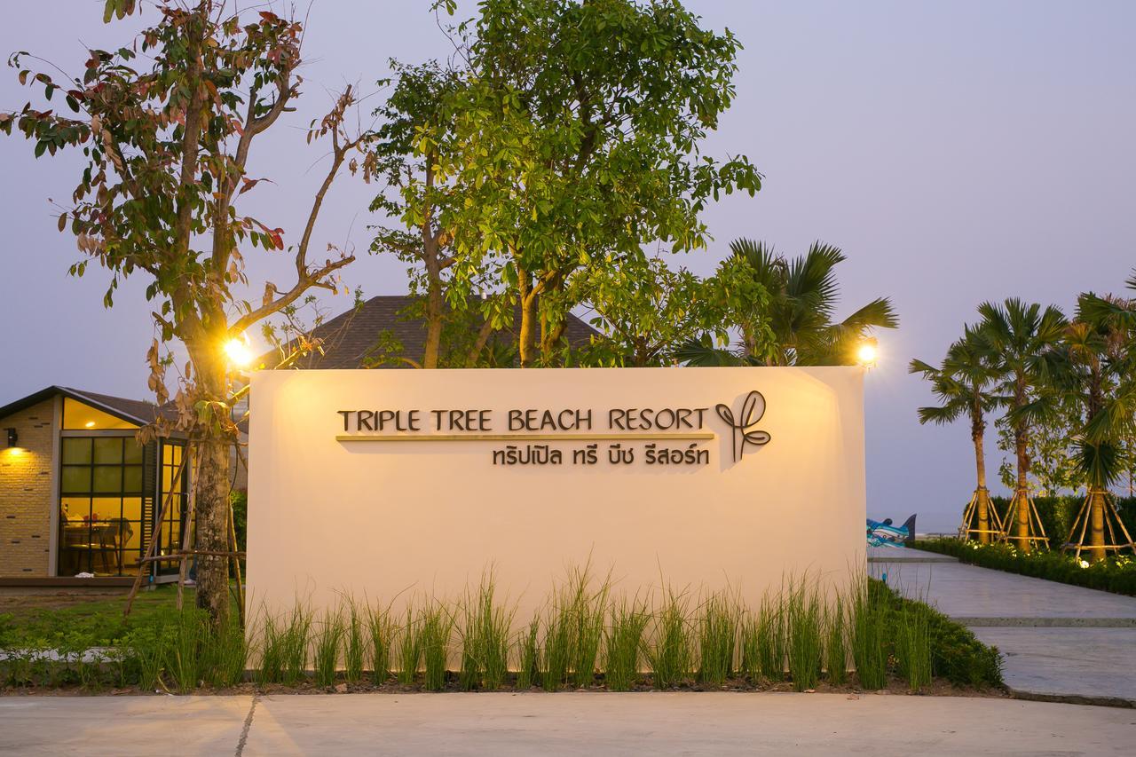 Triple Tree Beach Resort Ча-Ам Экстерьер фото