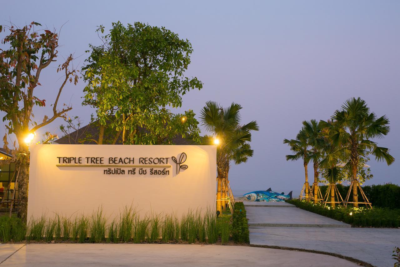 Triple Tree Beach Resort Ча-Ам Экстерьер фото